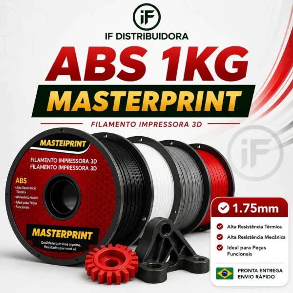Filamento ABS MasterPrint Premium Filamento ABS MasterPrint Premium
