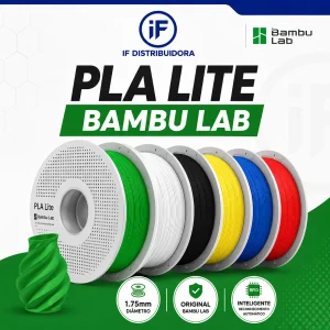 Filamentos para Impressora 3D em Maringá 6 Filamento PLA Bambu Lab Lite com Carretel
