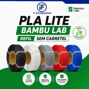 Filamento PLA Bambu Lab Lite Refil Filamento PLA Bambu Lab Lite Refil
