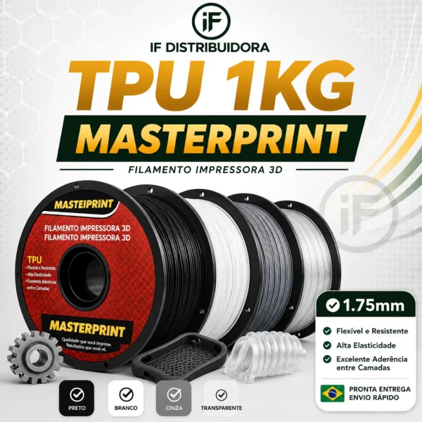 Filamento TPU MasterPrint Filamento TPU MasterPrint