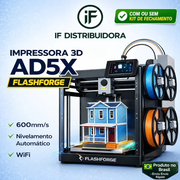 Impressora 3D Flashforge AD5X Impressora 3D Flashforge AD5X